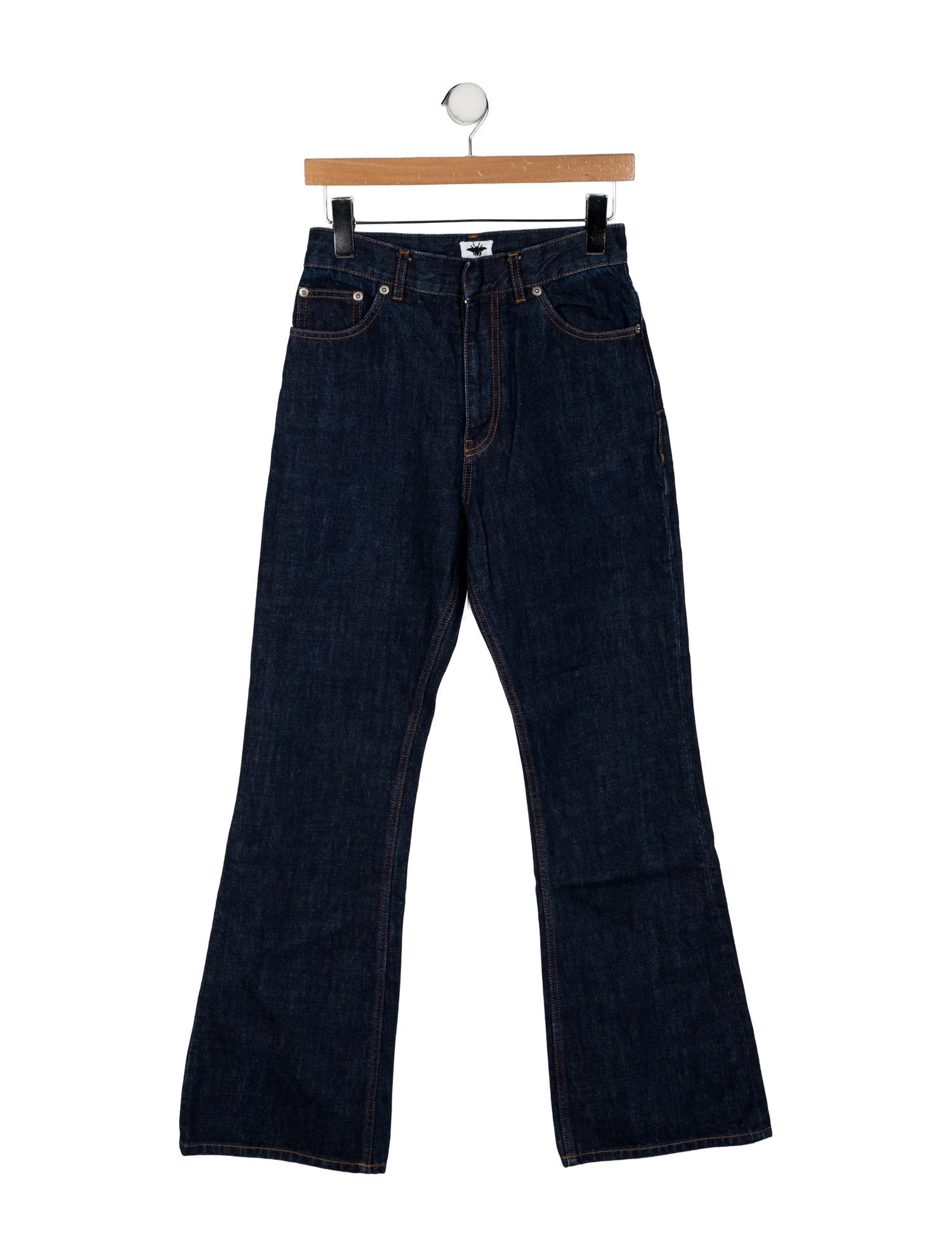 Christian Dior High-Rise Wide Leg Jeans