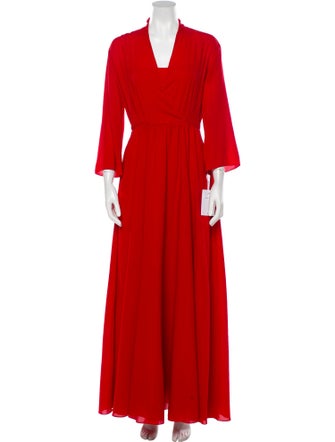 Christian Dior Silk Long Dress