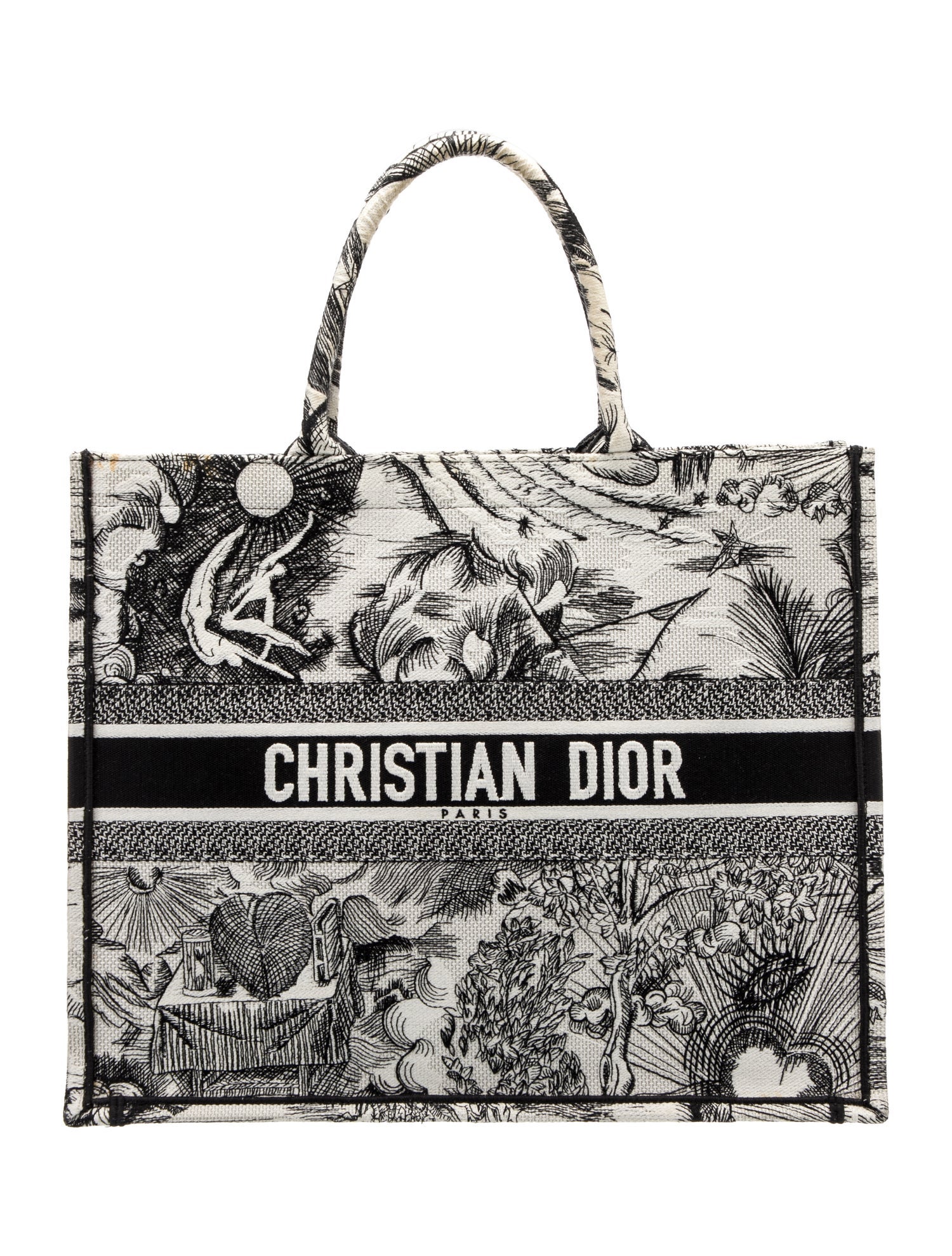 Christian Dior Canvas Book Large