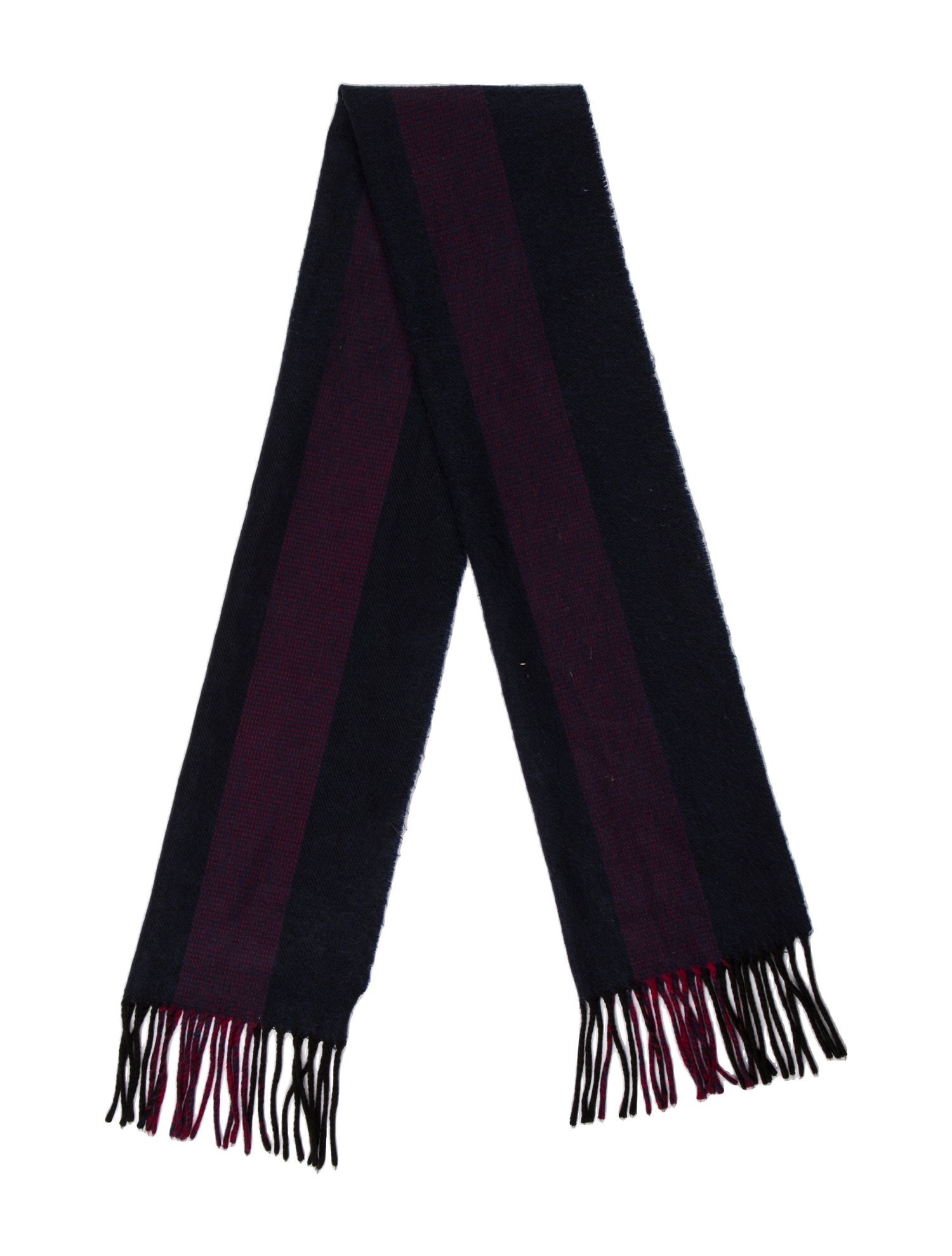 Christian Dior Striped Scarf