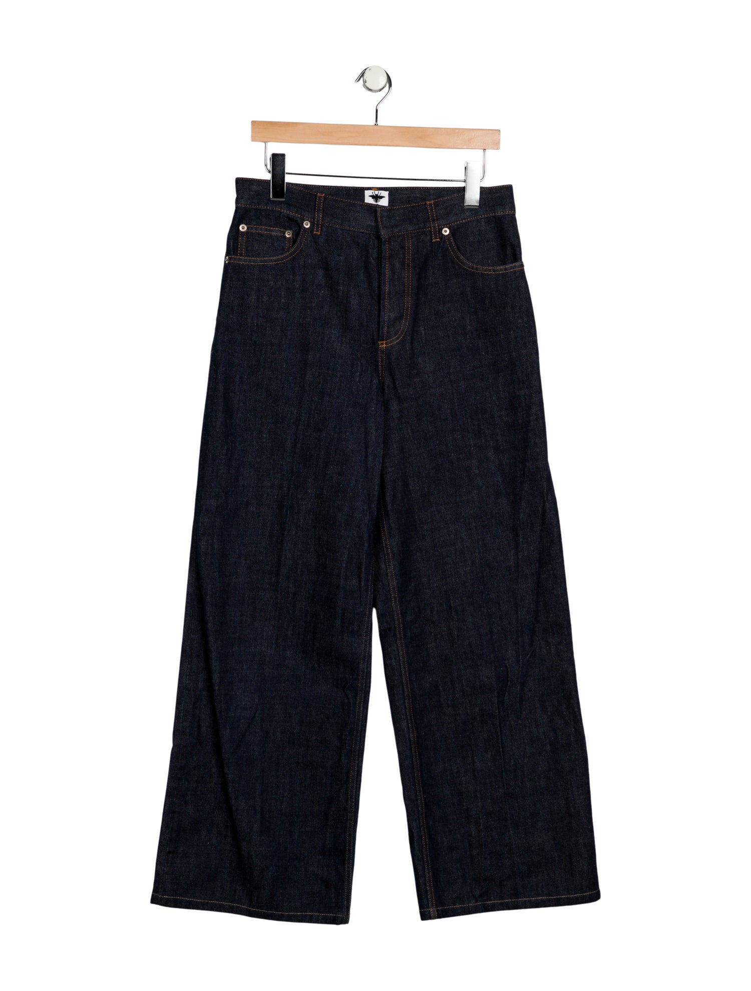 Christian Dior High-Rise Wide Leg Jeans