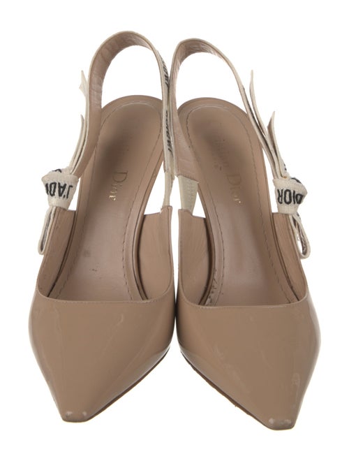 Christian Dior J'Adior Patent Leather Slingback Pumps