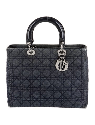 Christian Dior Totes Interlocking CC Briefcase