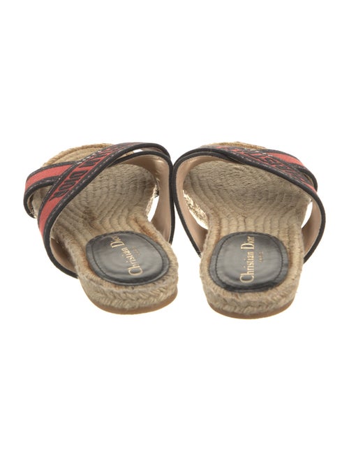 Christian Dior Canvas Printed Espadrilles