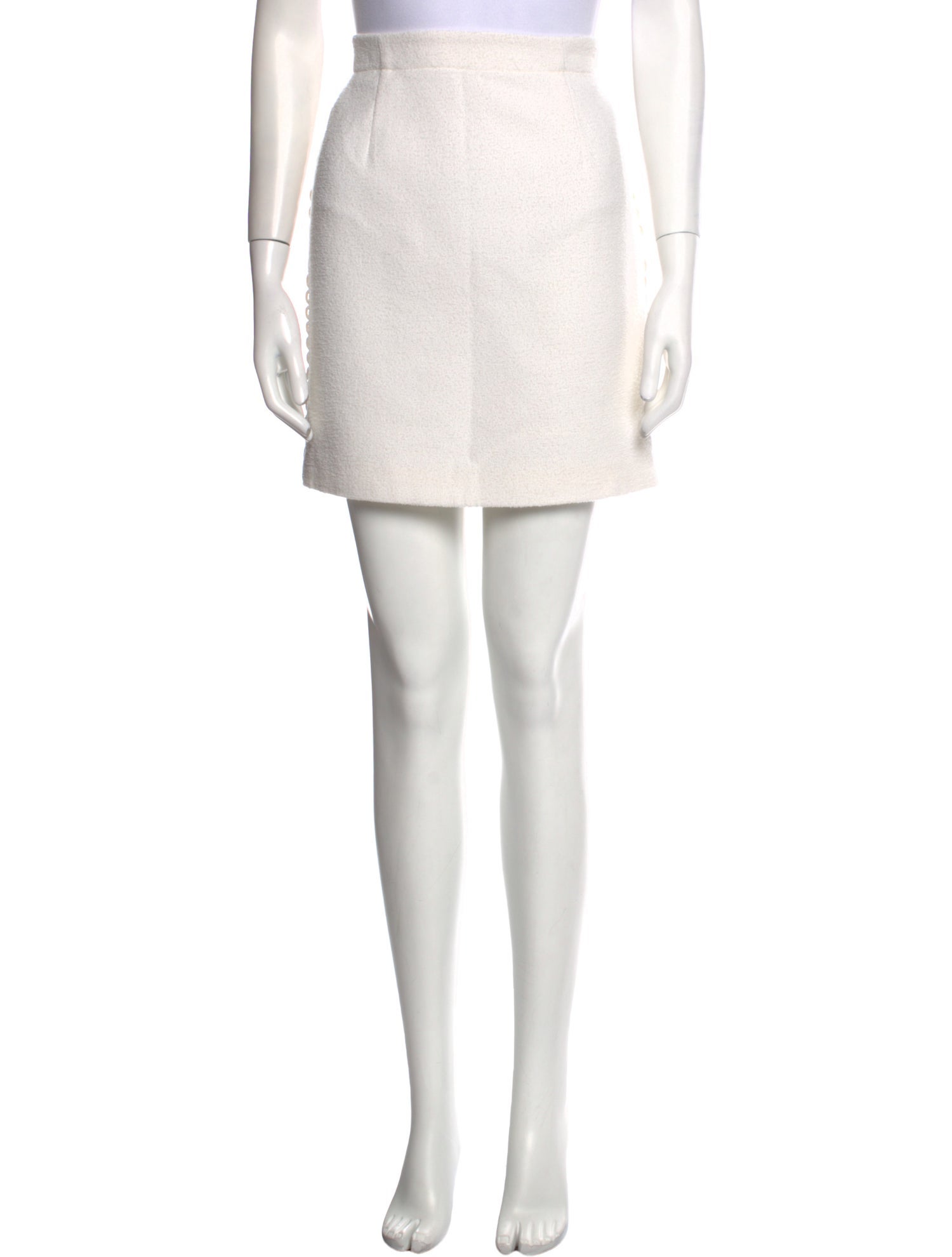 Christian Dior Virgin Wool Mini Skirt