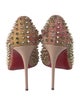 Christian Louboutin Mesh Printed Pumps