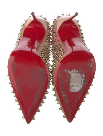 Christian Louboutin Mesh Printed Pumps