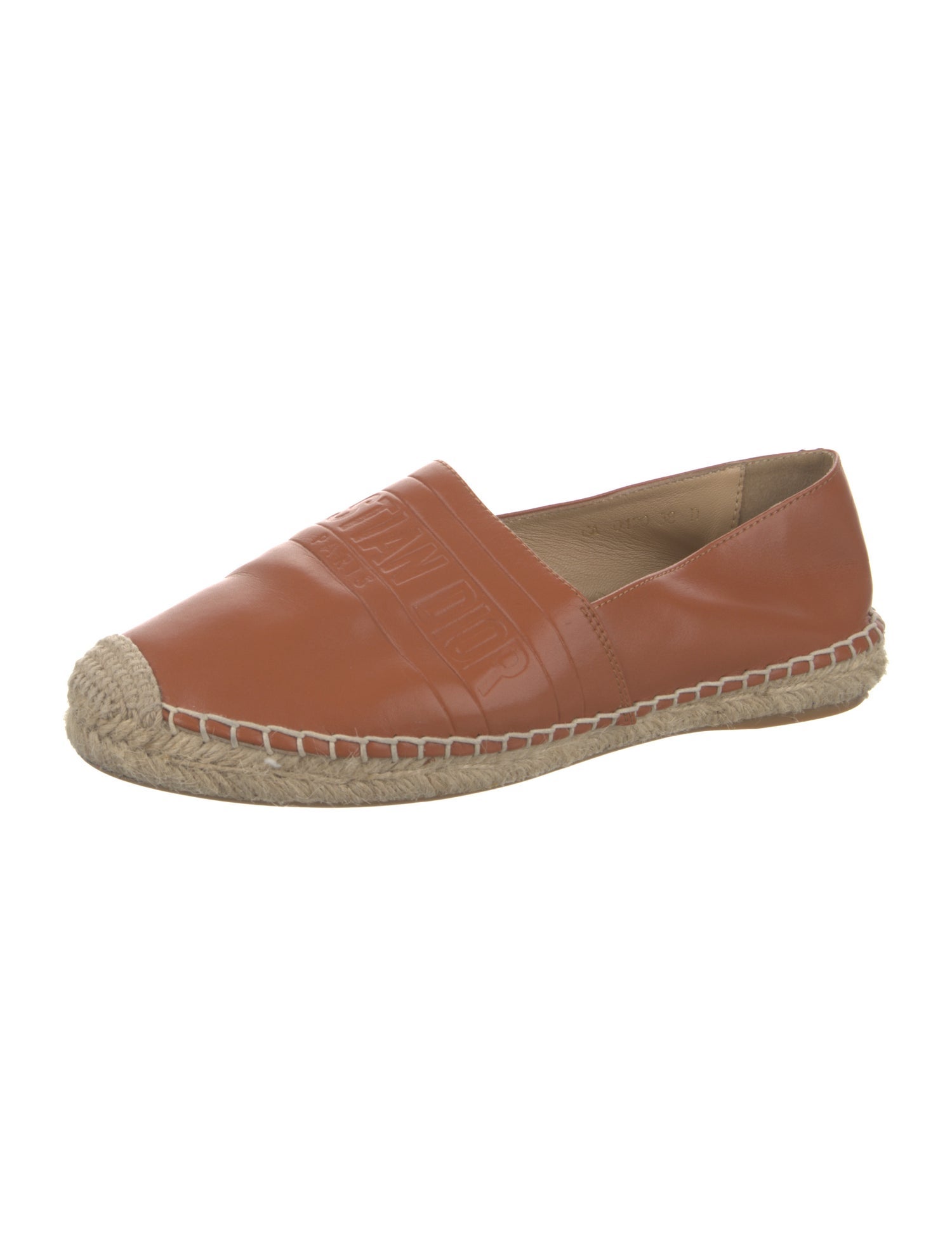 Christian Dior Leather Espadrilles