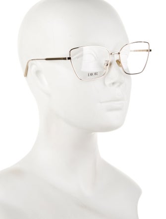 DIOR MEN Cat-Eye Clear Sunglasses