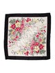 Christian Dior Silk Floral Print Scarf