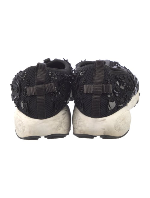 Christian Dior Mesh Sequin Embellishments Sneakers