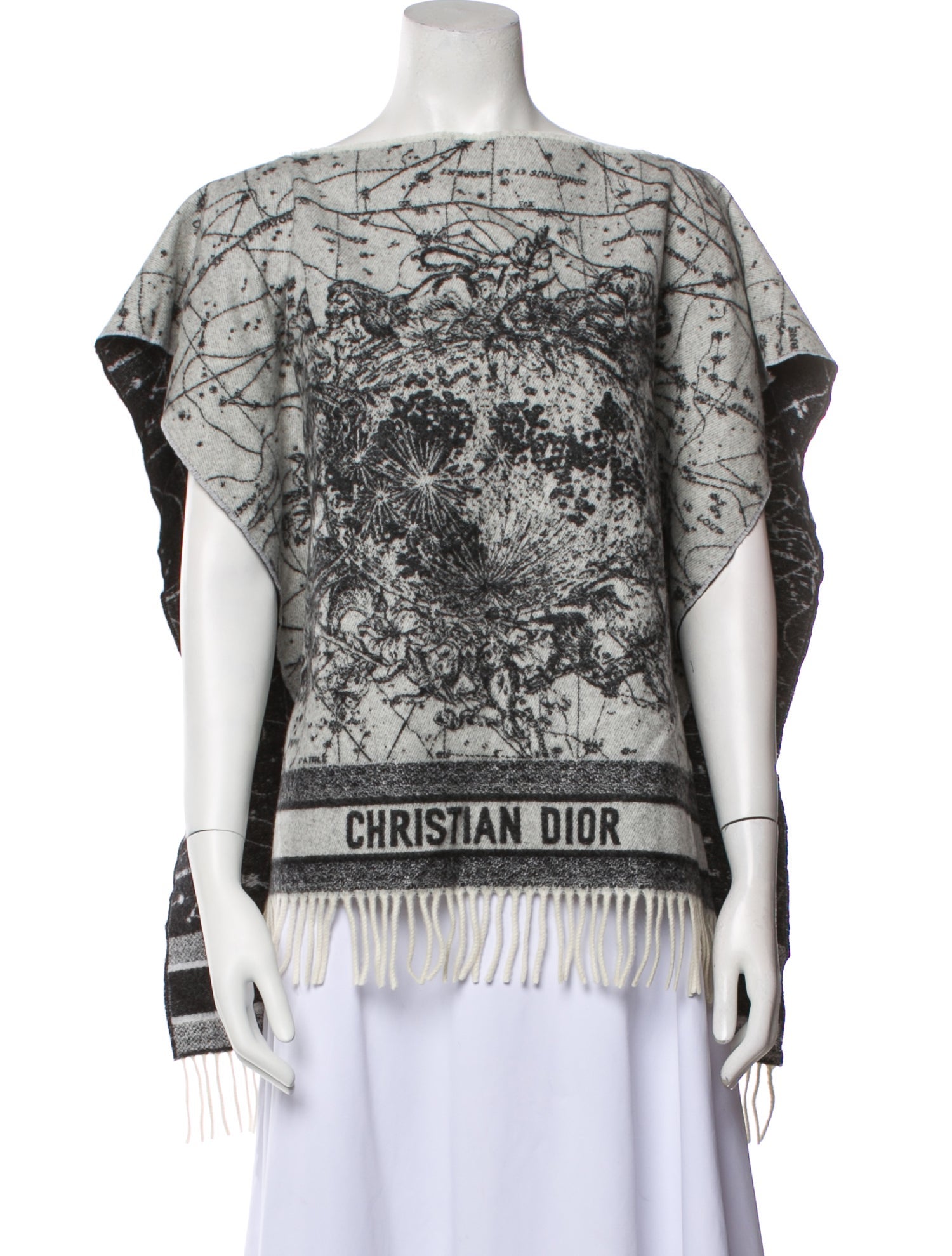 Christian Dior Cashmere Printed Sweater