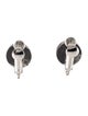 Christian Dior Button Clip-On Earrings