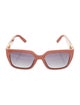 Christian Dior Square Tinted Sunglasses