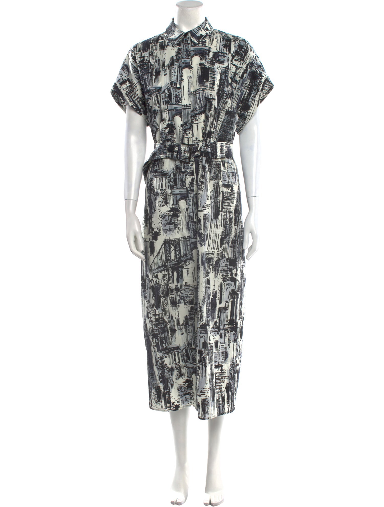 Christian Dior Printed Long Dress