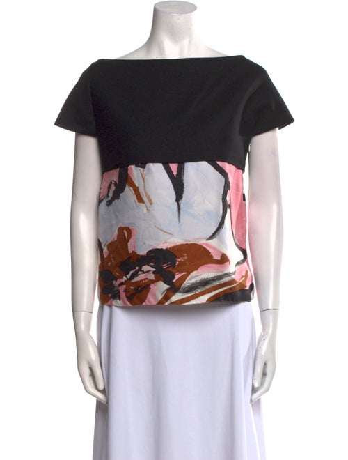 Christian Dior Virgin Wool Printed Top