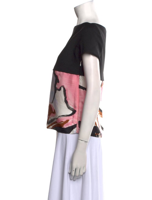 Christian Dior Virgin Wool Printed Top