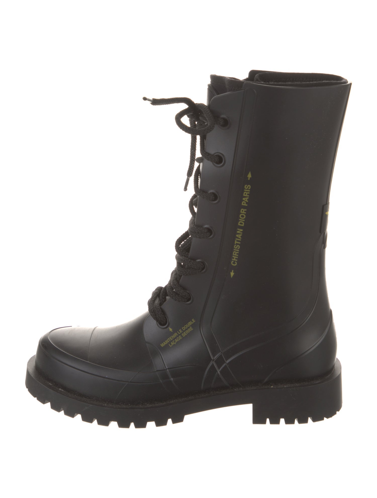 Christian Dior Rubber Rain Boots
