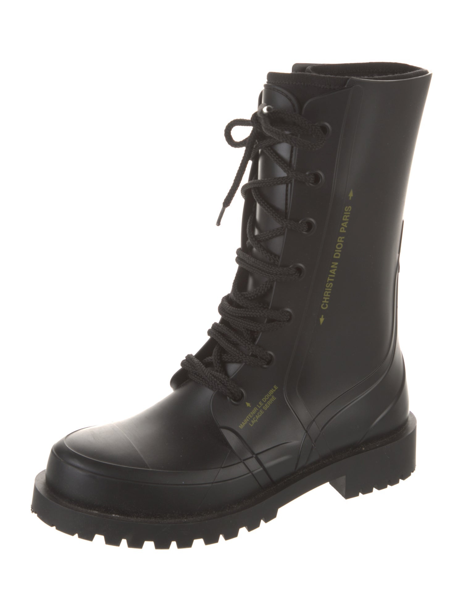 Christian Dior Rubber Rain Boots