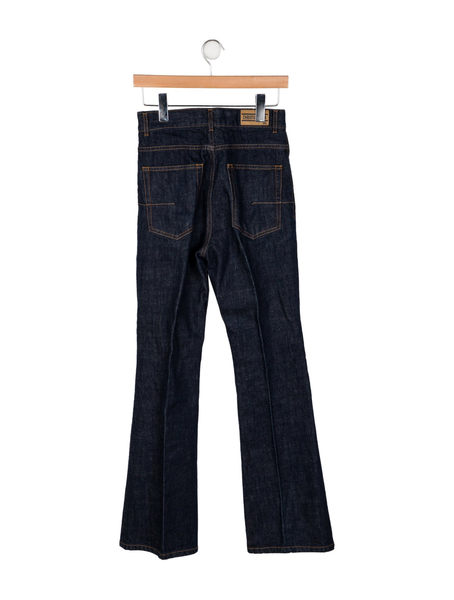 Christian Dior High-Rise Wide Leg Jeans