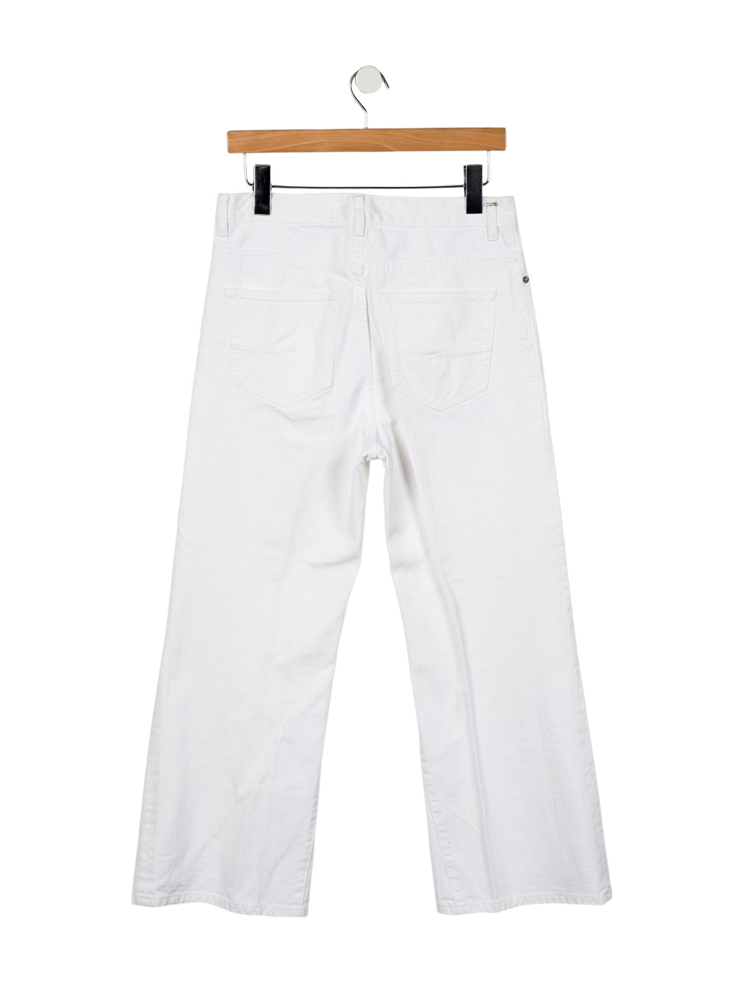 Christian Dior Mid-Rise Wide Leg Jeans