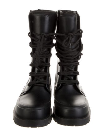 Christian Dior Bee Accent Rubber Rain Boots