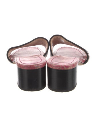 Christian Dior Canvas Printed Slides