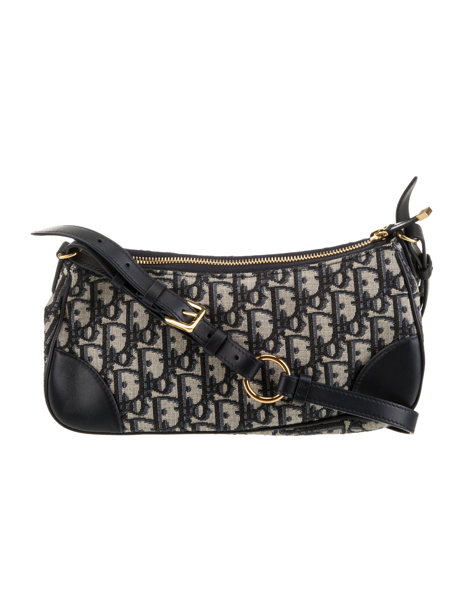 Christian Dior Canvas 30 Montaigne Wanderlust Mini Bag - Blue