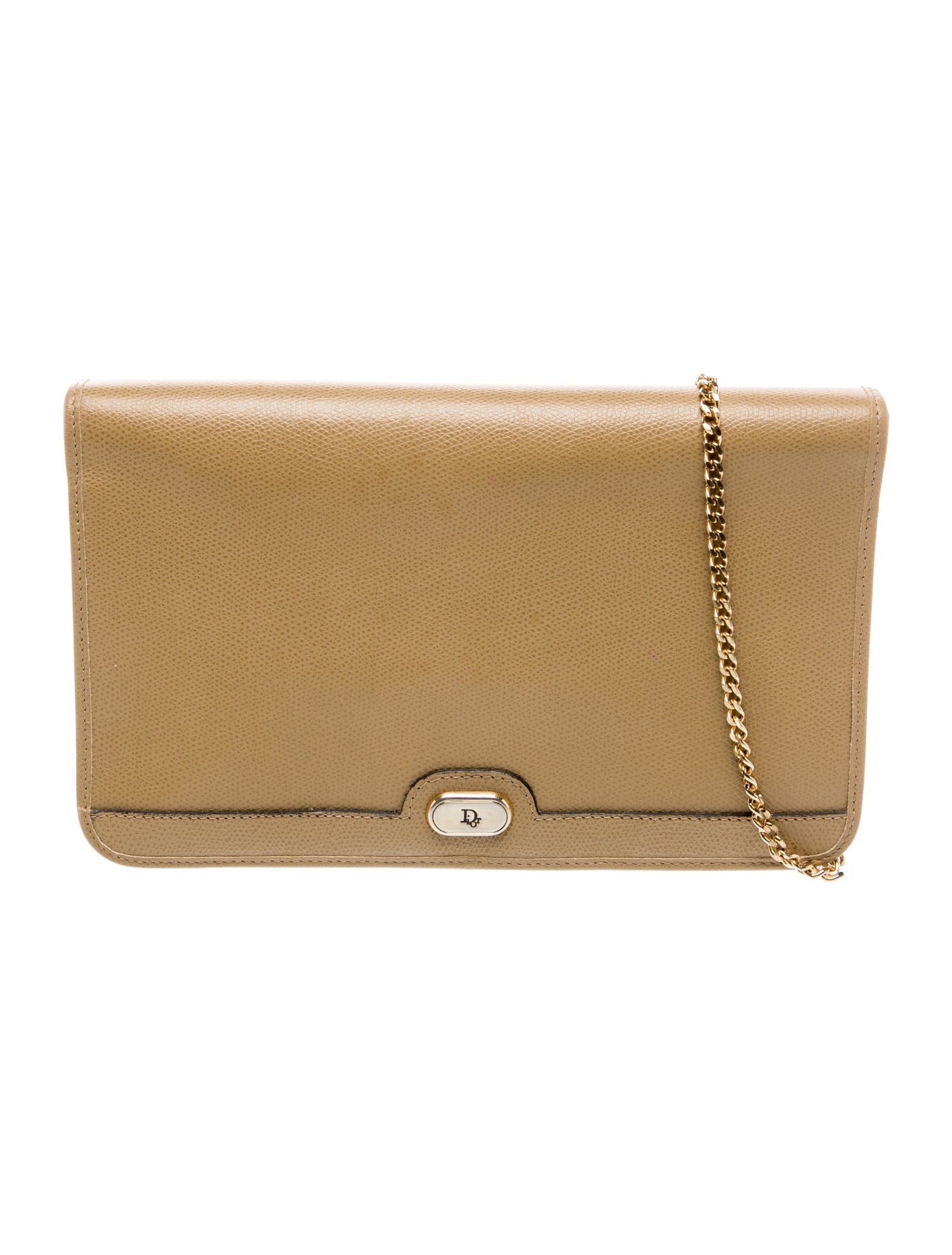 Christian Dior Leather Shoulder Bag Vintage