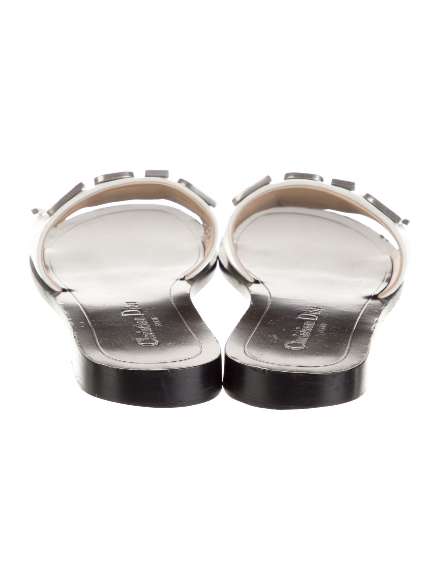 Christian Dior Leather Slides