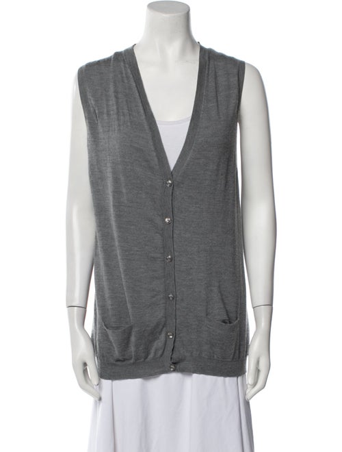 Christian Dior Cashmere V-Neck Sweater