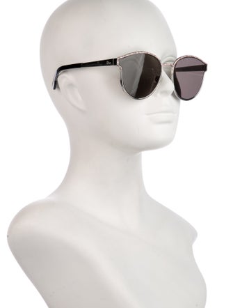 Christian Dior Round Tinted Sunglasses