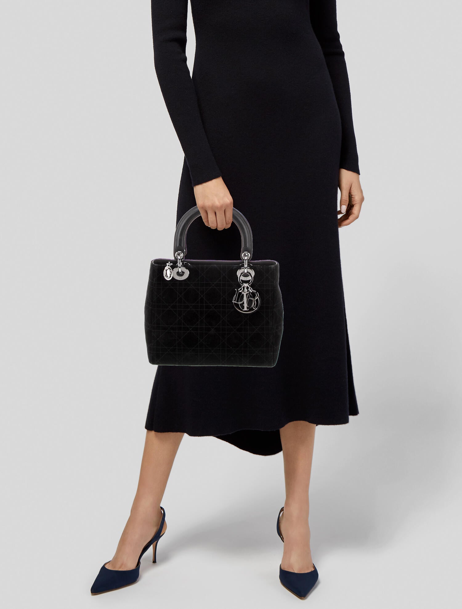 Christian Dior Cannage Top Handle Bag