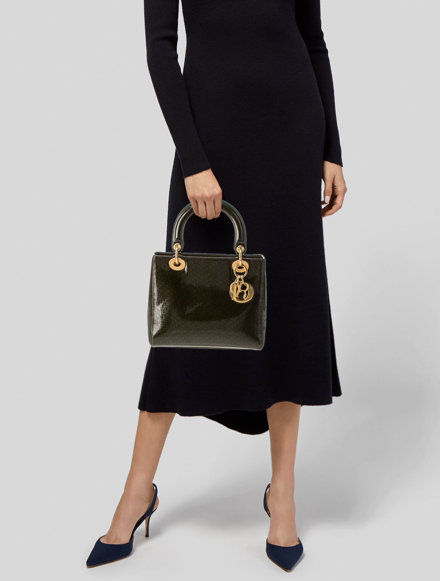 ◆希少◆VINTAGE◆【DIOR】2013*Diorissimo*ラージ*バッグ Christian Dior Diorissimo Bag | The RealReal