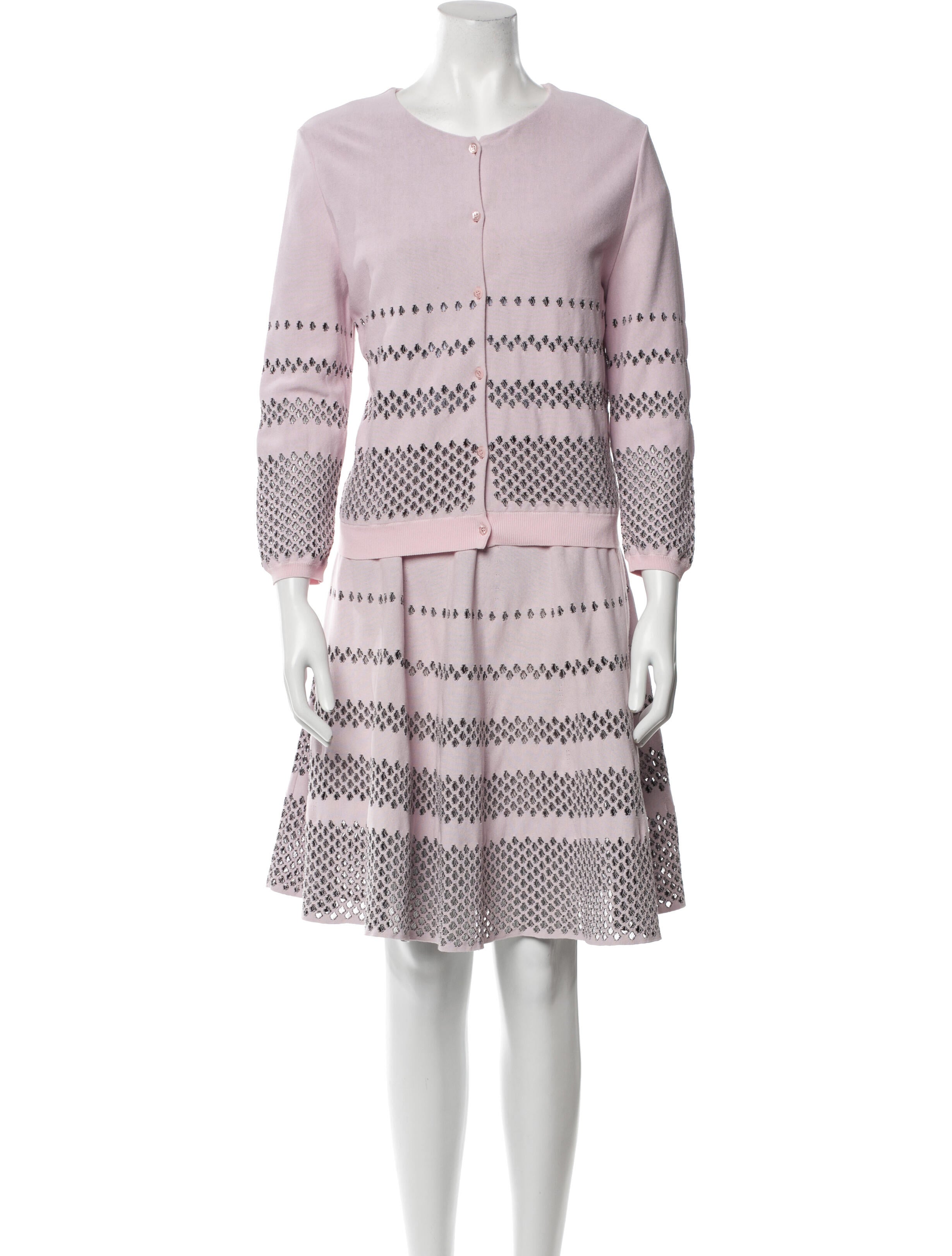 Christian Dior 2014 Printed Skirt Set