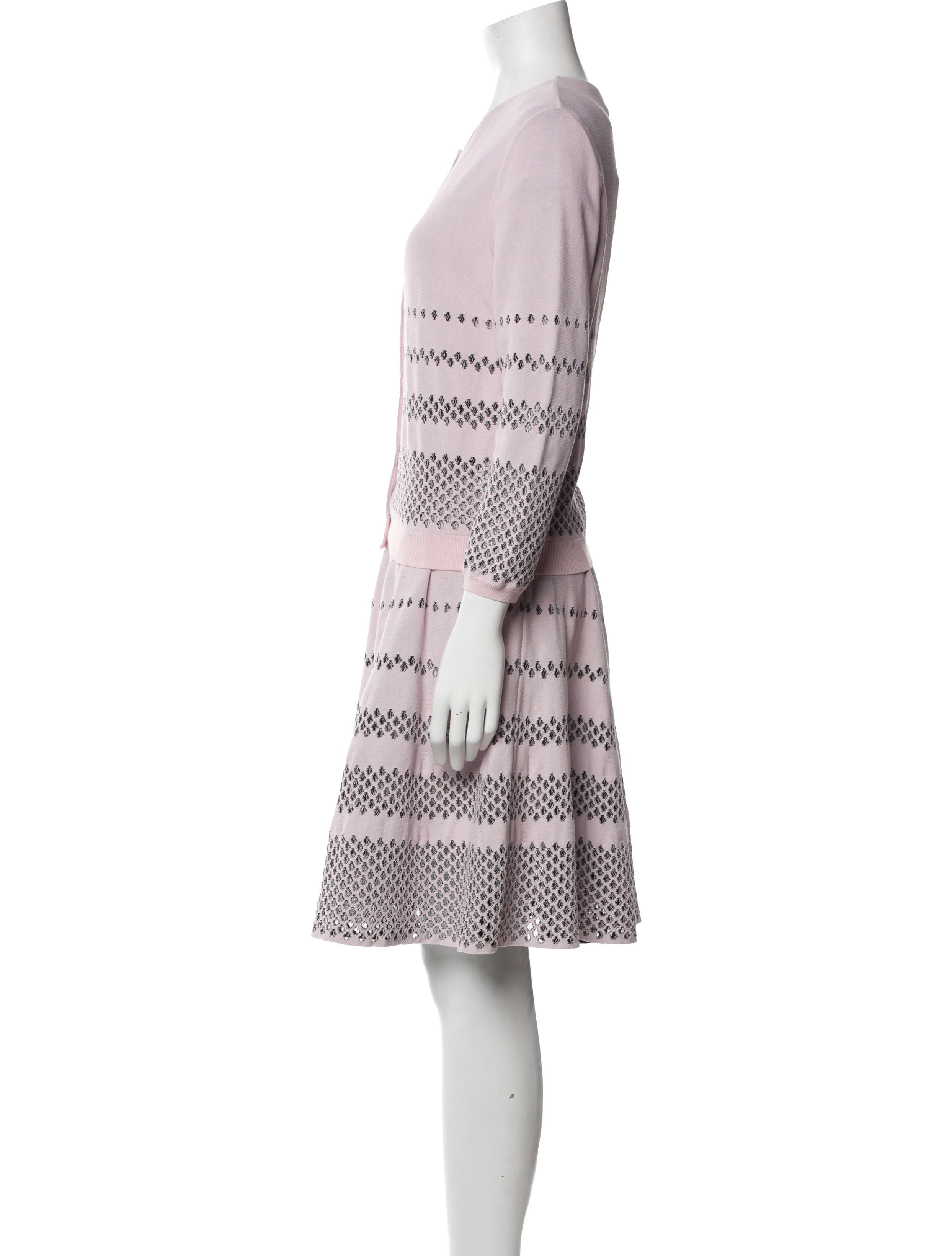 Christian Dior 2014 Printed Skirt Set