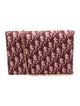 Christian Dior Oblique Jacquard Wallet on Chain