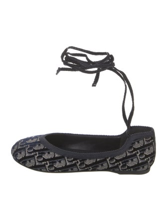 Christian Dior Jacquard Printed Flats