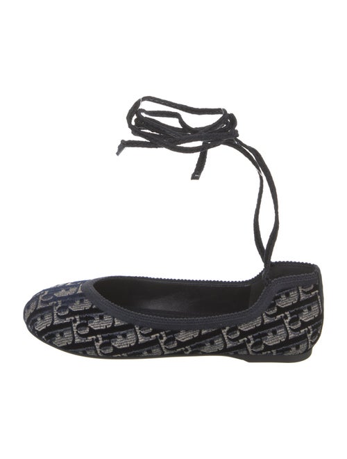 Christian Dior Jacquard Printed Flats