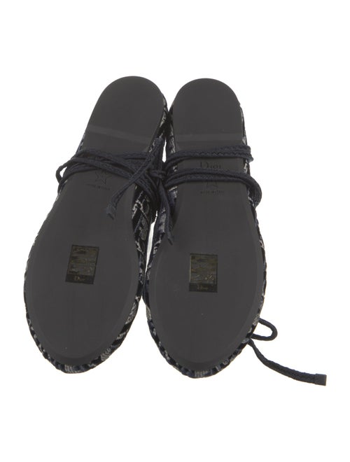 Christian Dior Jacquard Printed Flats