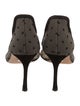 Christian Dior Mesh Polka Dot Print Pumps