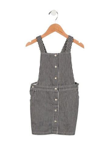 Christian Dior Sizes 2-6 Toddler Girls' Striped Sleevless Dress 6