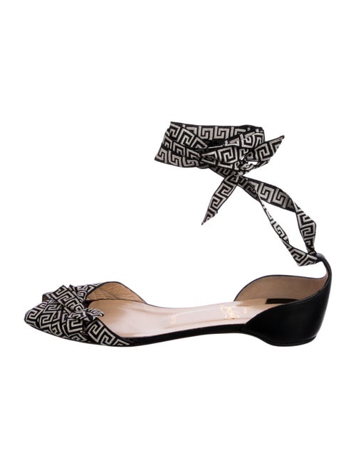Christian Louboutin Printed D'Orsay Flats