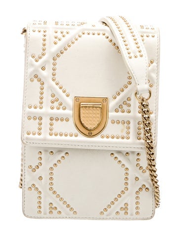 Christian Dior Mini Bags Leather Minaudière