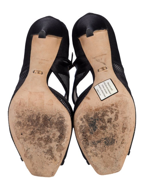 Christian Dior Mesh D'Orsay Pumps