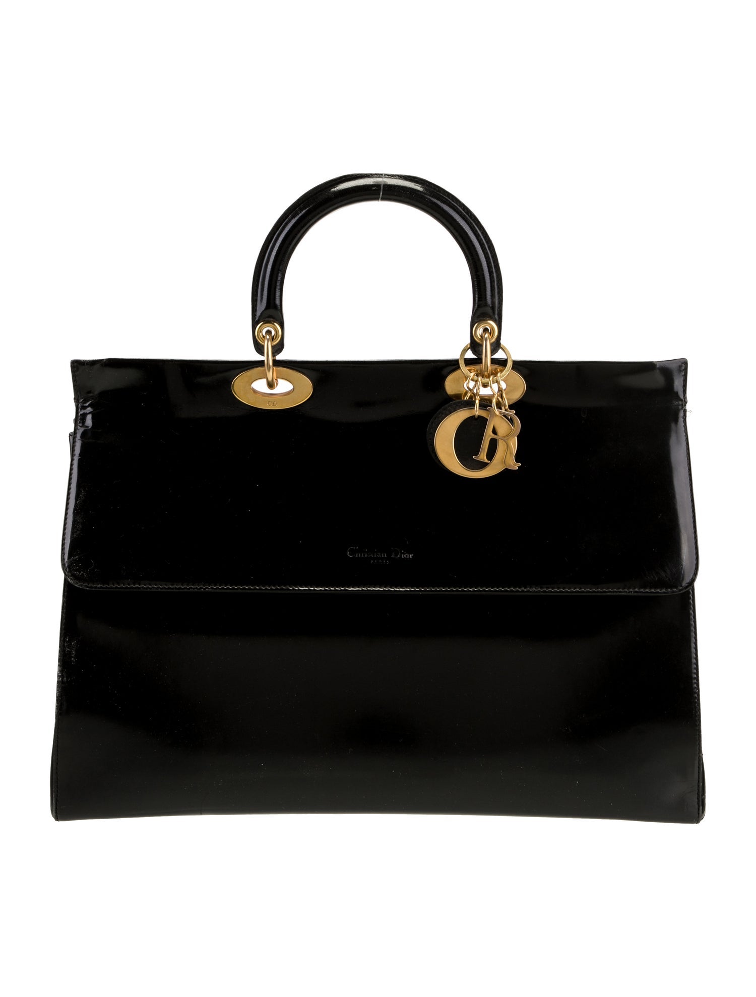 Christian Dior Leather Lady Dior Large Vintage