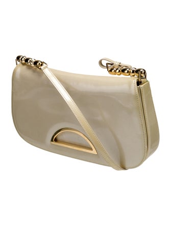 Christian Dior Patent Leather Shoulder Bag