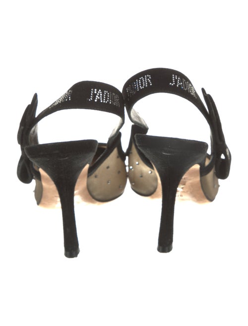 Christian Dior Mesh Mesh Accents Slingback Pumps