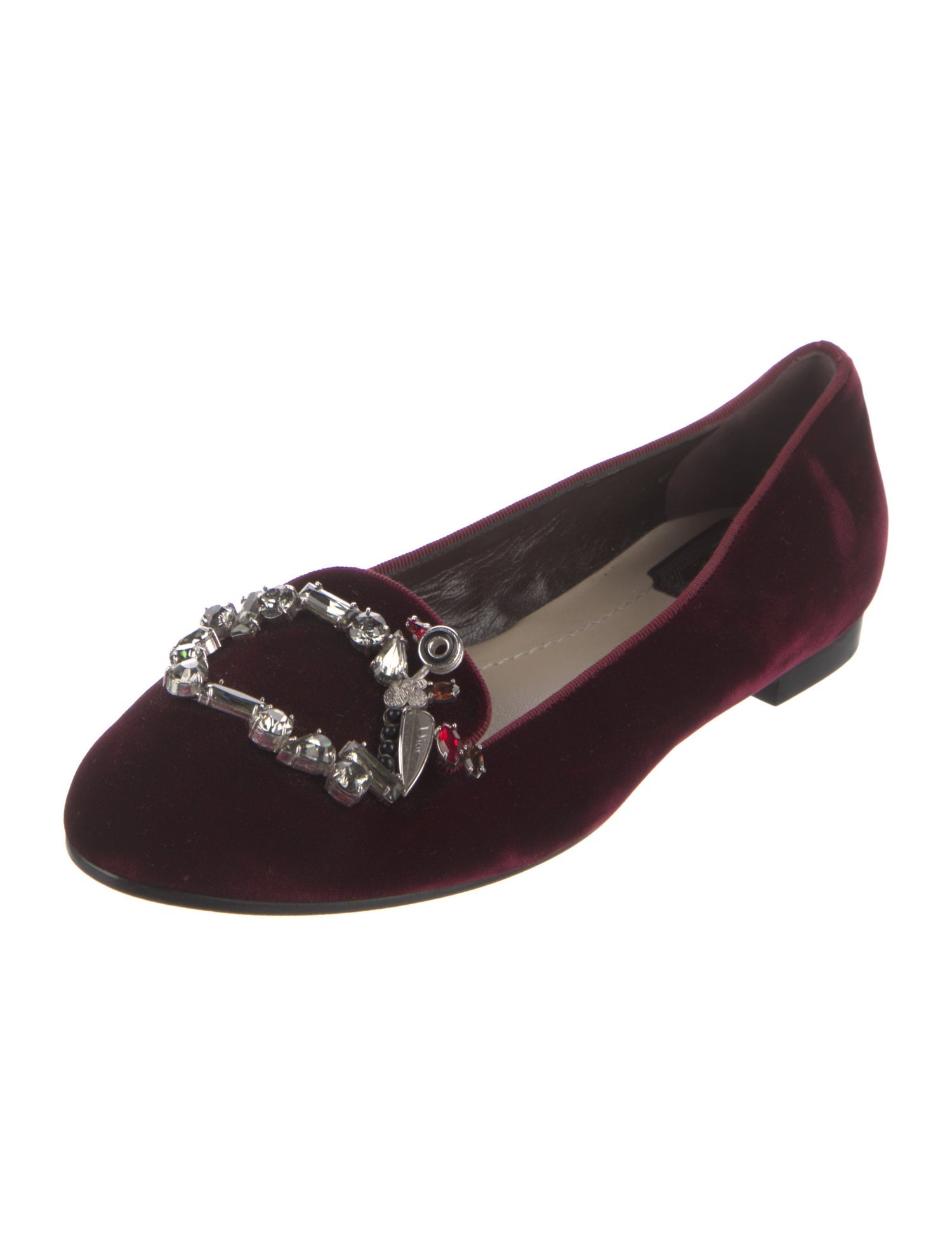 Christian Dior Velvet Loafers