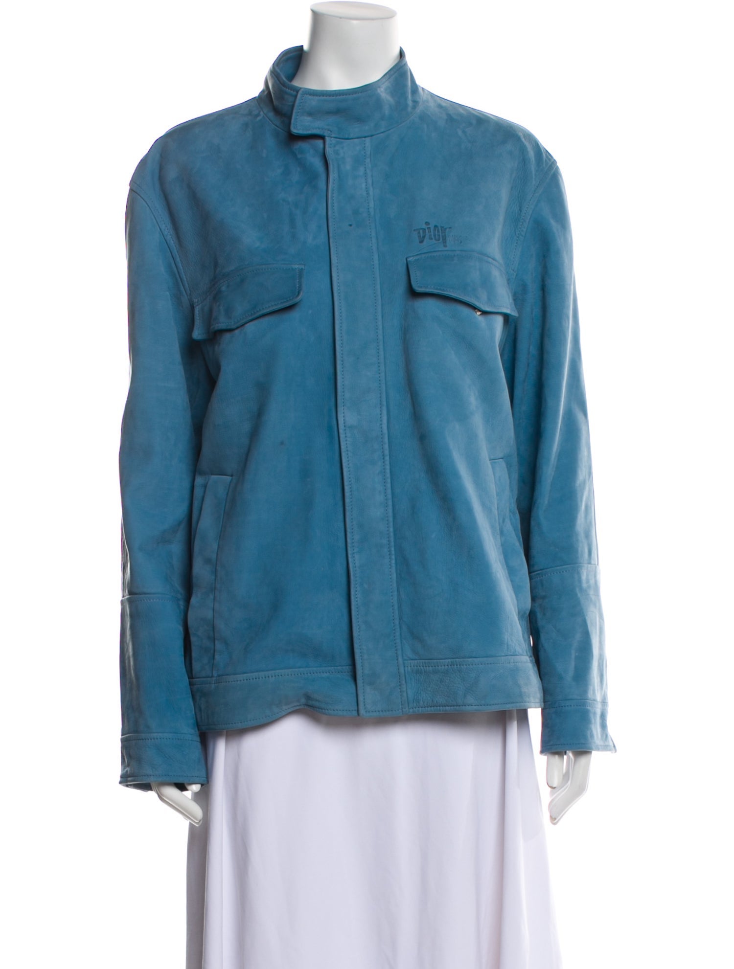 DIOR x Shawn Stussy 2020 Calf Leather Jacket